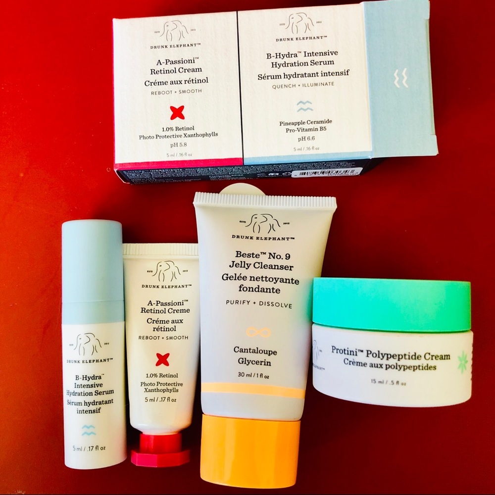 Drunk Elephant skincare set: